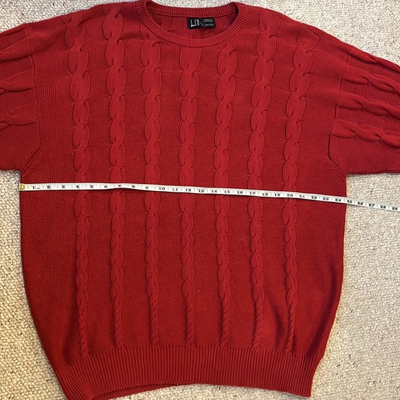 Dunhill cotton cable Scottish sweater XL-XXL - Picture 4 of 5